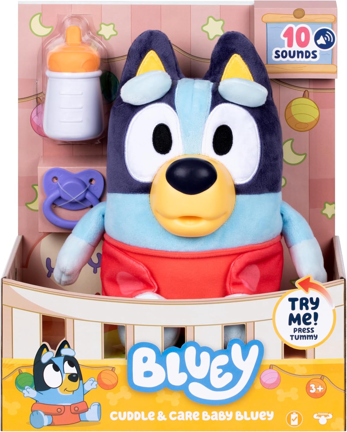BLUEY 18967 CUDDLE AND CARE BABY