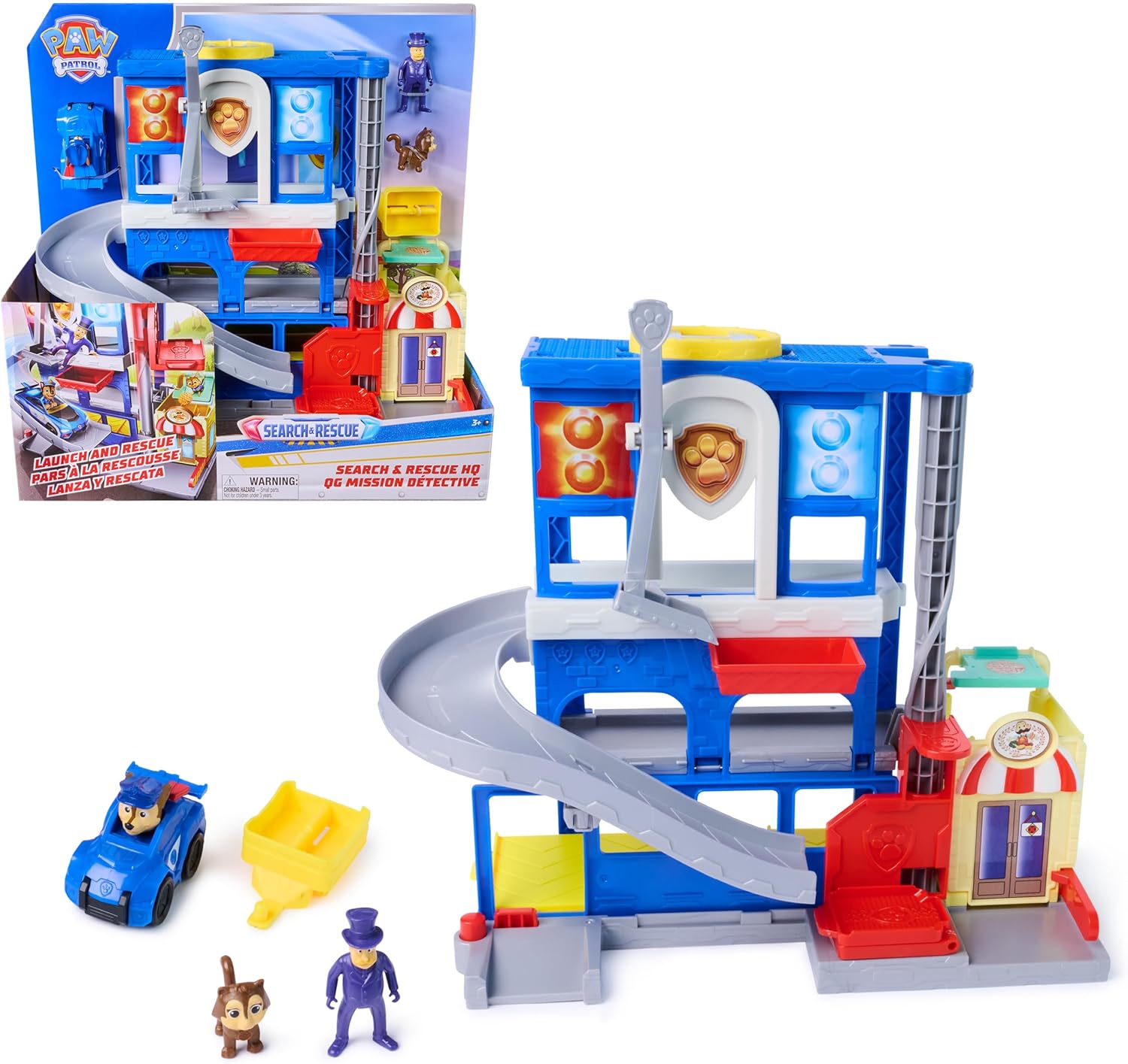 PAW PATROL 6074775 SEARCH AND RESCUE HQ PLAYSET