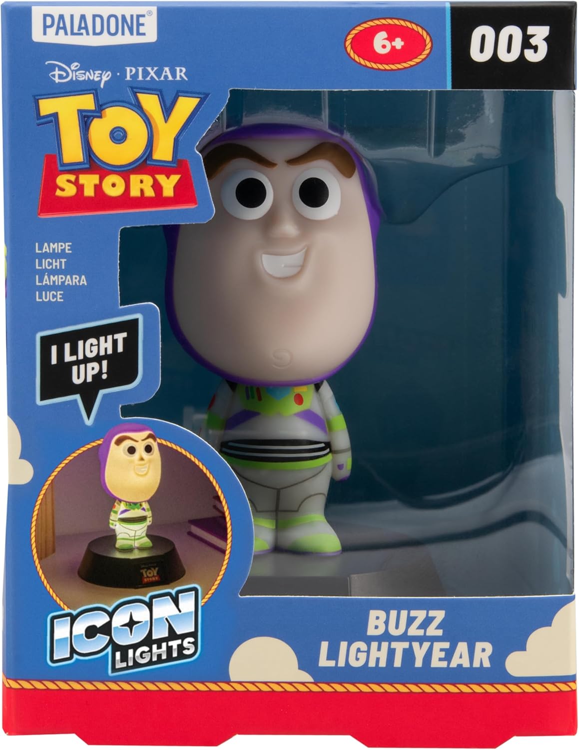 PALADONE 16014 TOY STORY BUZZ LIGHTYEAR ICON LIGHT 003
