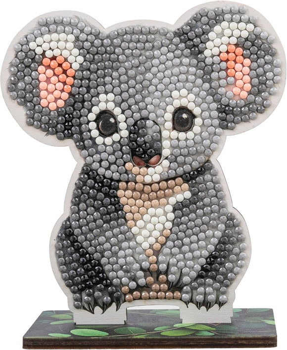 CRAFT BUDDY CAFGR-31GEN057 WILDLIFE DOWN UNDER KOALA CRYSTAL ART BUDDIES