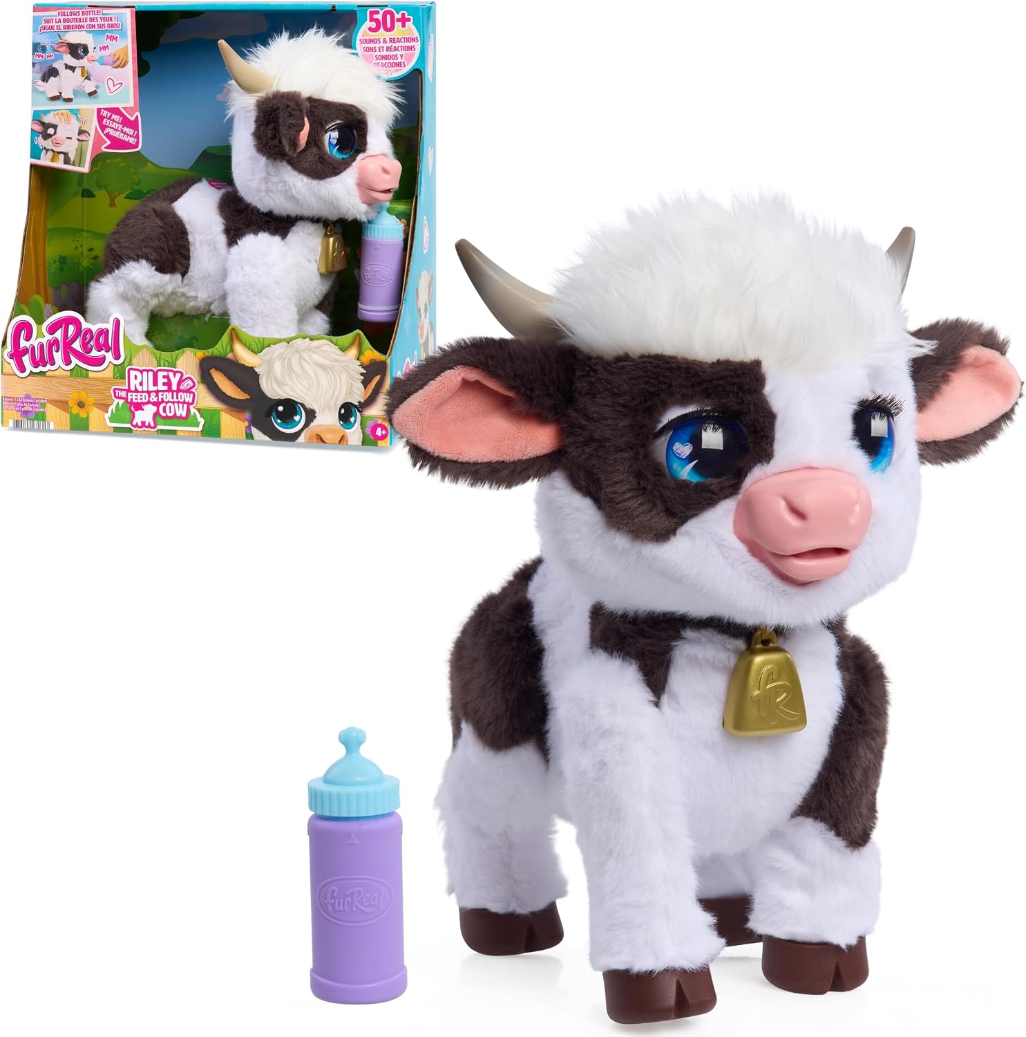 FURREAL 28231 RILEY THE FEED & FOLLOW COW