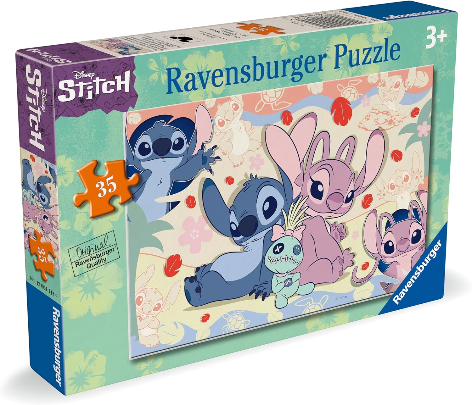 RAVENSBURGER 04113 DISNEY STITCH 35 PIECE JIGSAW PUZZLE