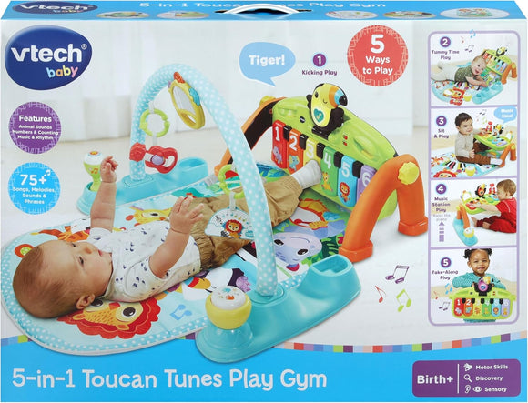 VTECH BABY 579503 5 IN 1 TOUCAN TUNES PLAY GYM