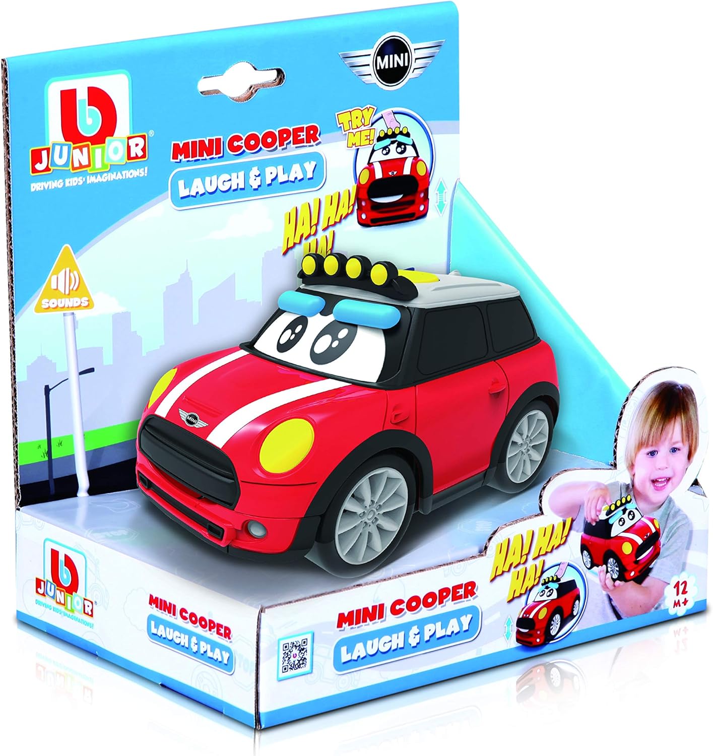 BBURAGO JUNIOR 81205 MINI COOPER LAUGH & PLAY