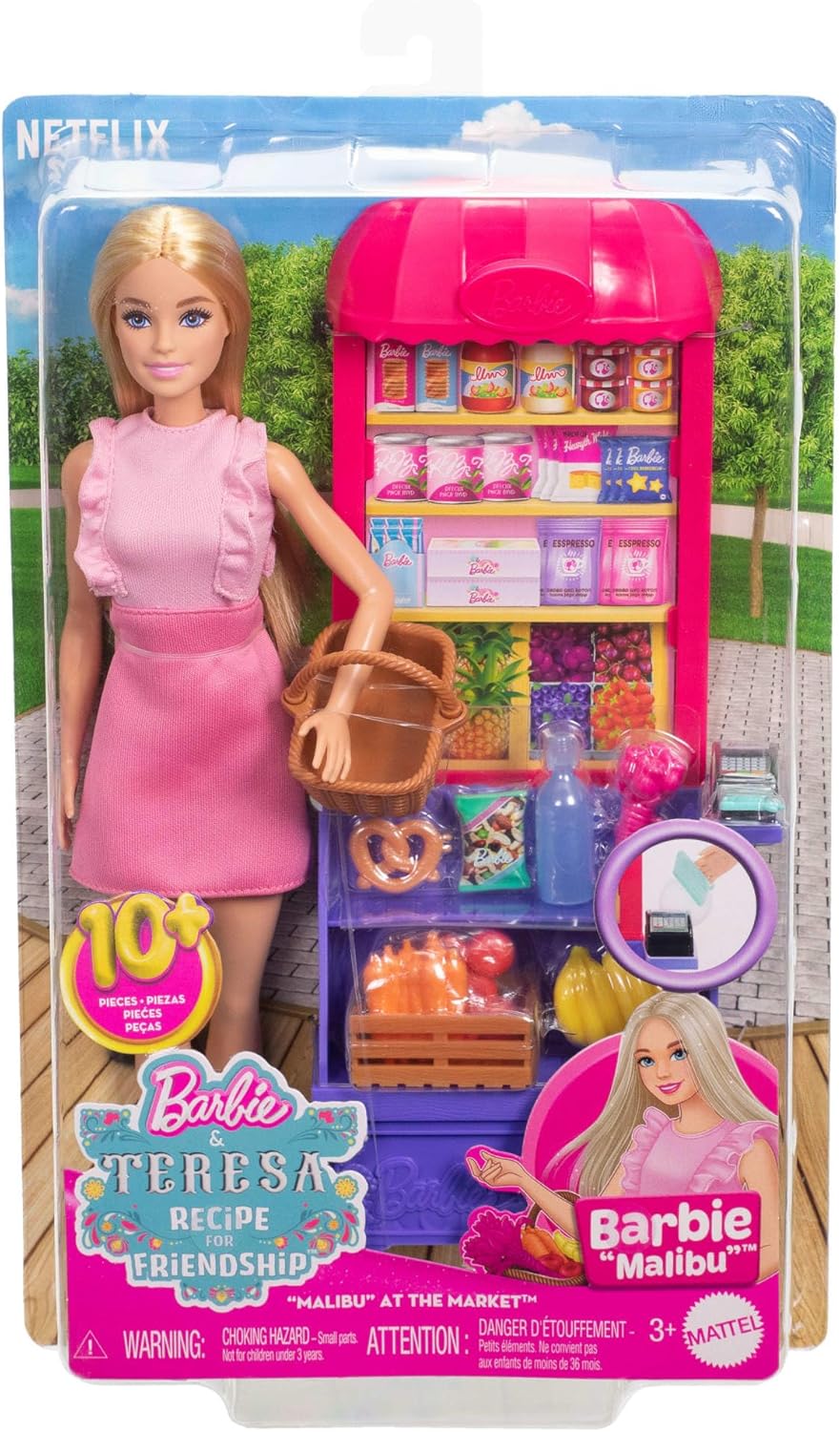 BARBIE MALIBU JCT05 BARBIE AND TERESA RECIPE FOR FRIENDSHIP DOLL PLAYSET