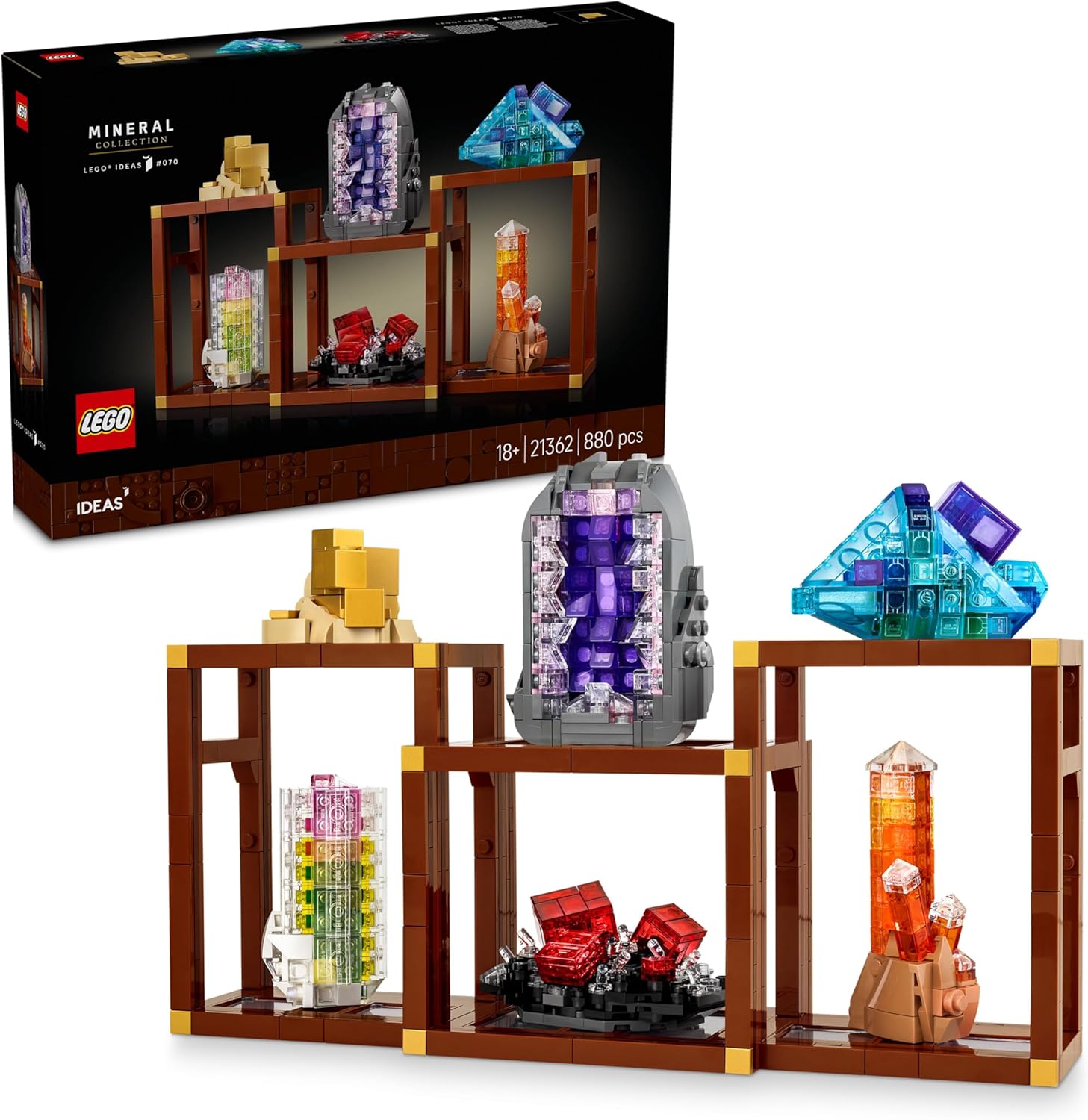 LEGO 21362 MINERAL COLLECTION