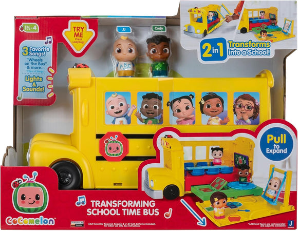 COCOMELON CMW0509 TRANSFORMING SCHOOL TIME BUS