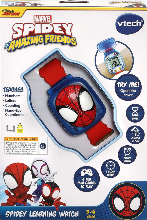 VTECH 554303 SPIDEY AND HIS AMAZING FRIENDS SPIDEY LEARNING WATCH