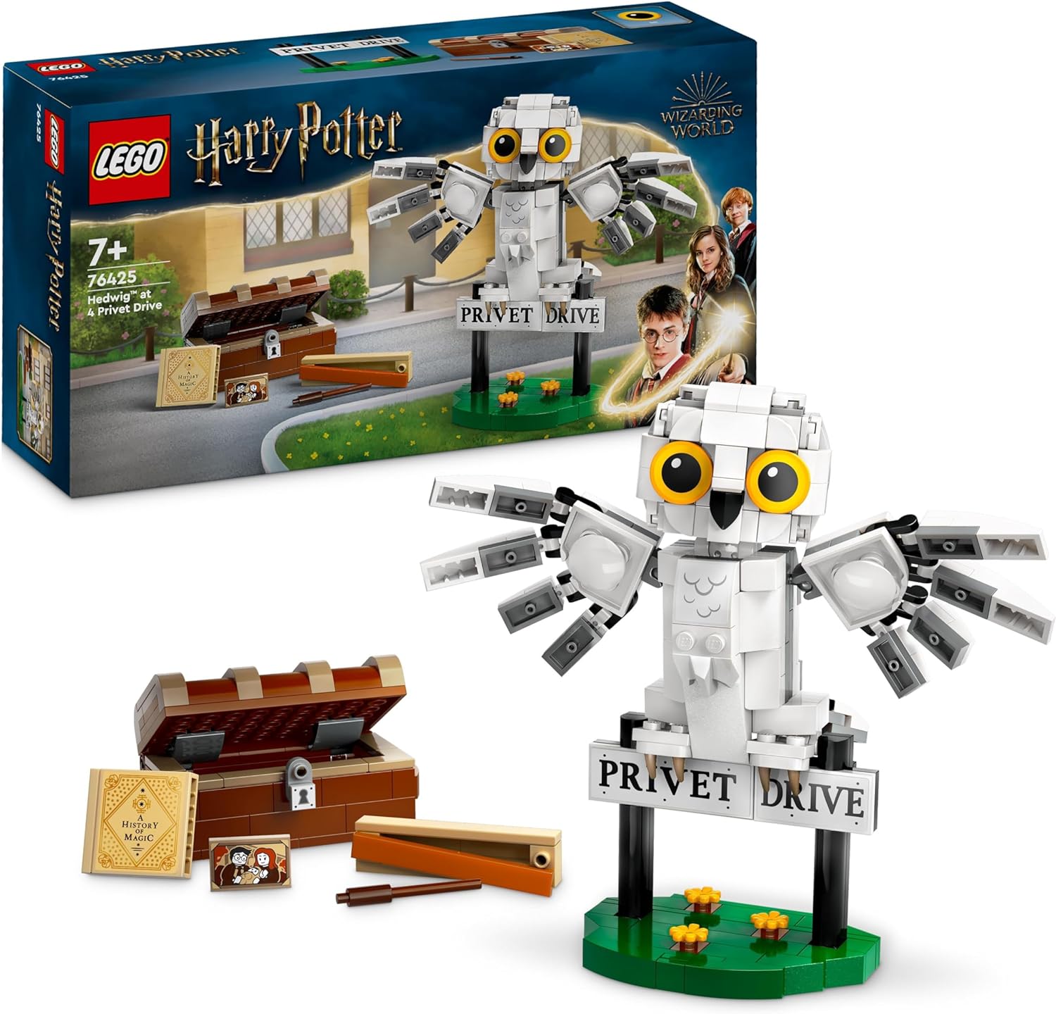 LEGO 76425 HARRY POTTER HEDWIG AT 4 PRIVET DRIVE