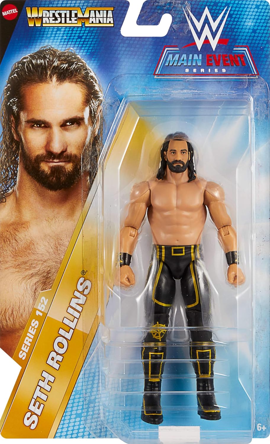 WWE JCV33 SETH ROLLINS ACTION FIGURE