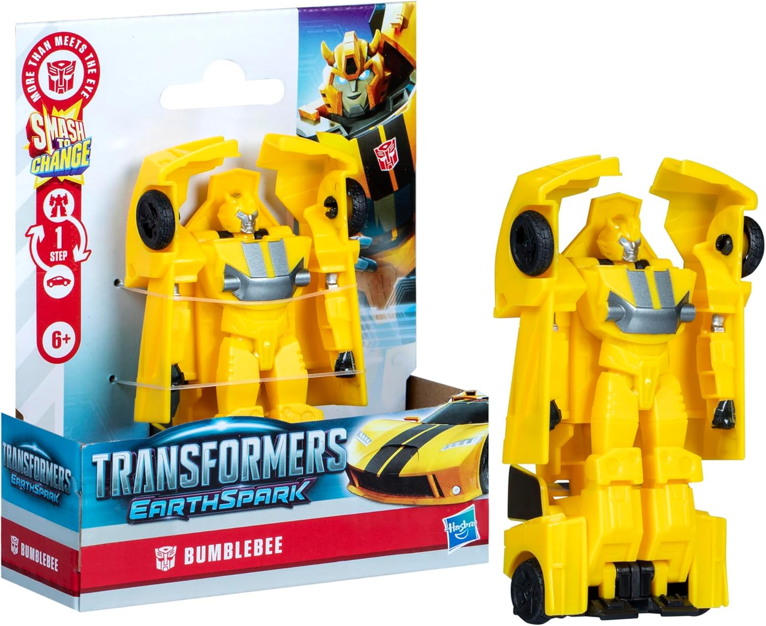 TRANSFORMERS EARTHSPARK G0996 BUMBLEBEE SMASH CHANGERS