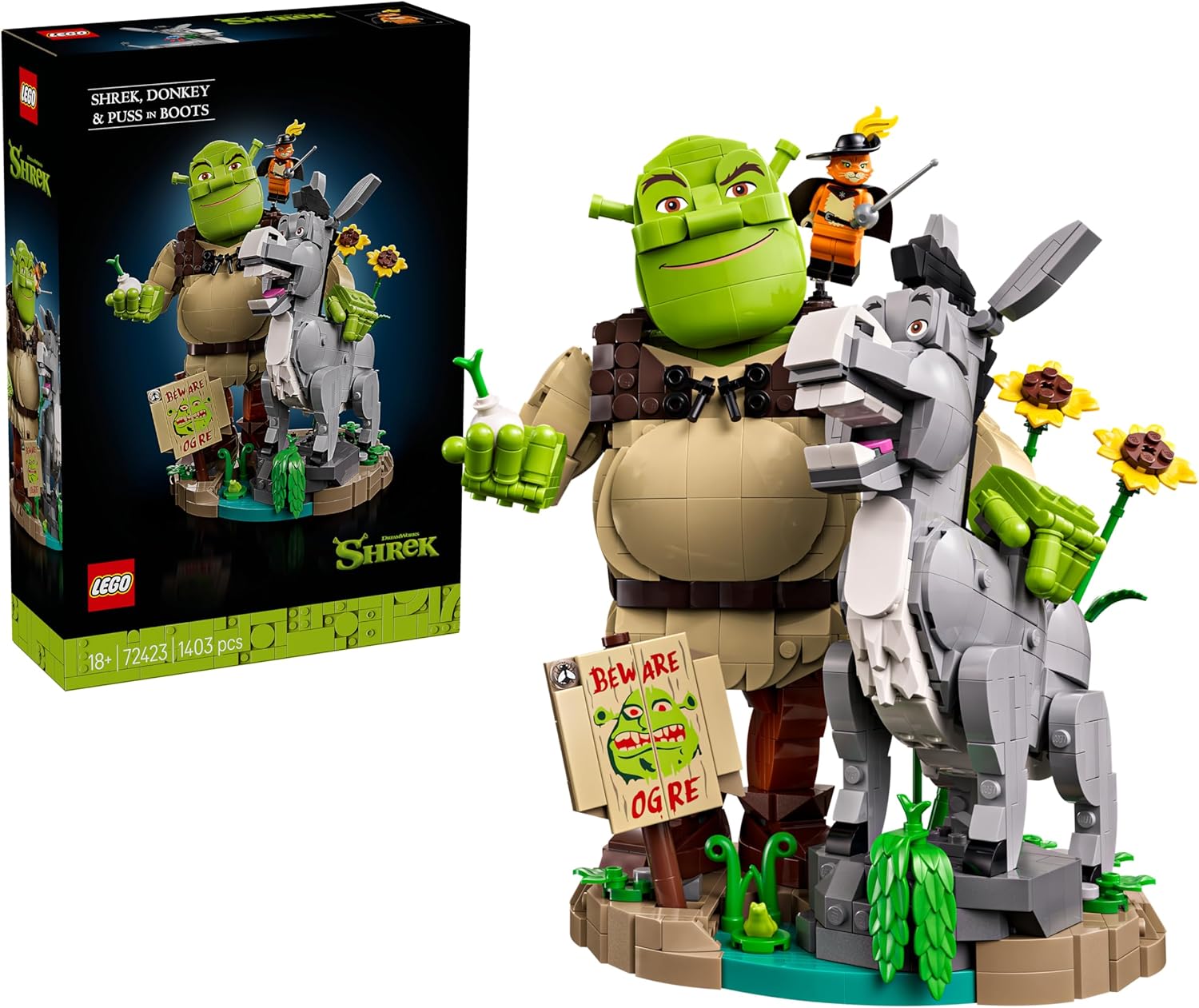 LEGO 72423 SHREK DONKEY & PUSS IN BOOTS