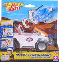 STUNTMAN STU 08373 SMASH & CRASH PULL BACK BUGGY SET