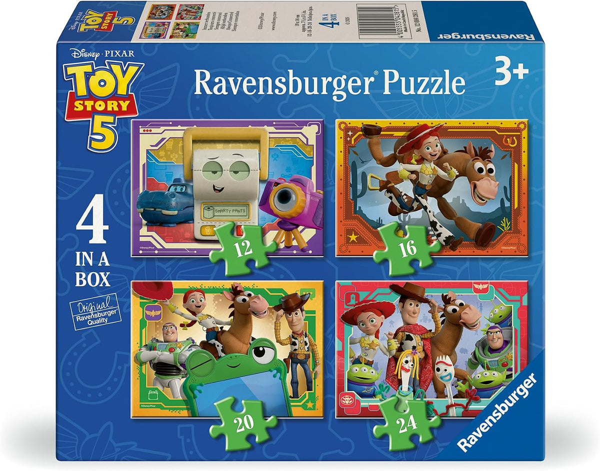 RAVENSBURGER 4281 TOY STORY 5 4 IN A BOX PUZZLE