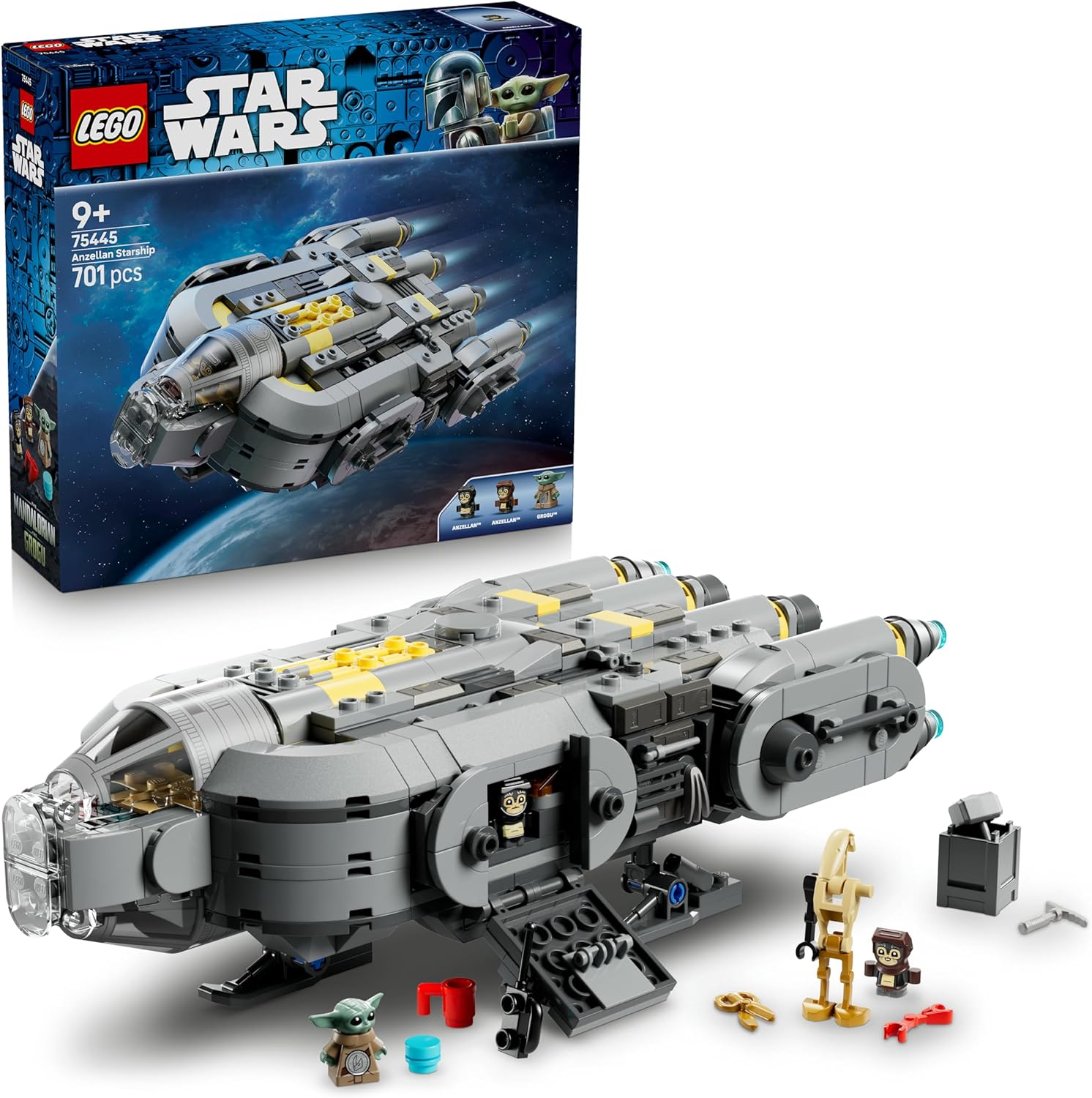 LEGO 75445 STAR WARS ANZELLAN STARSHIP