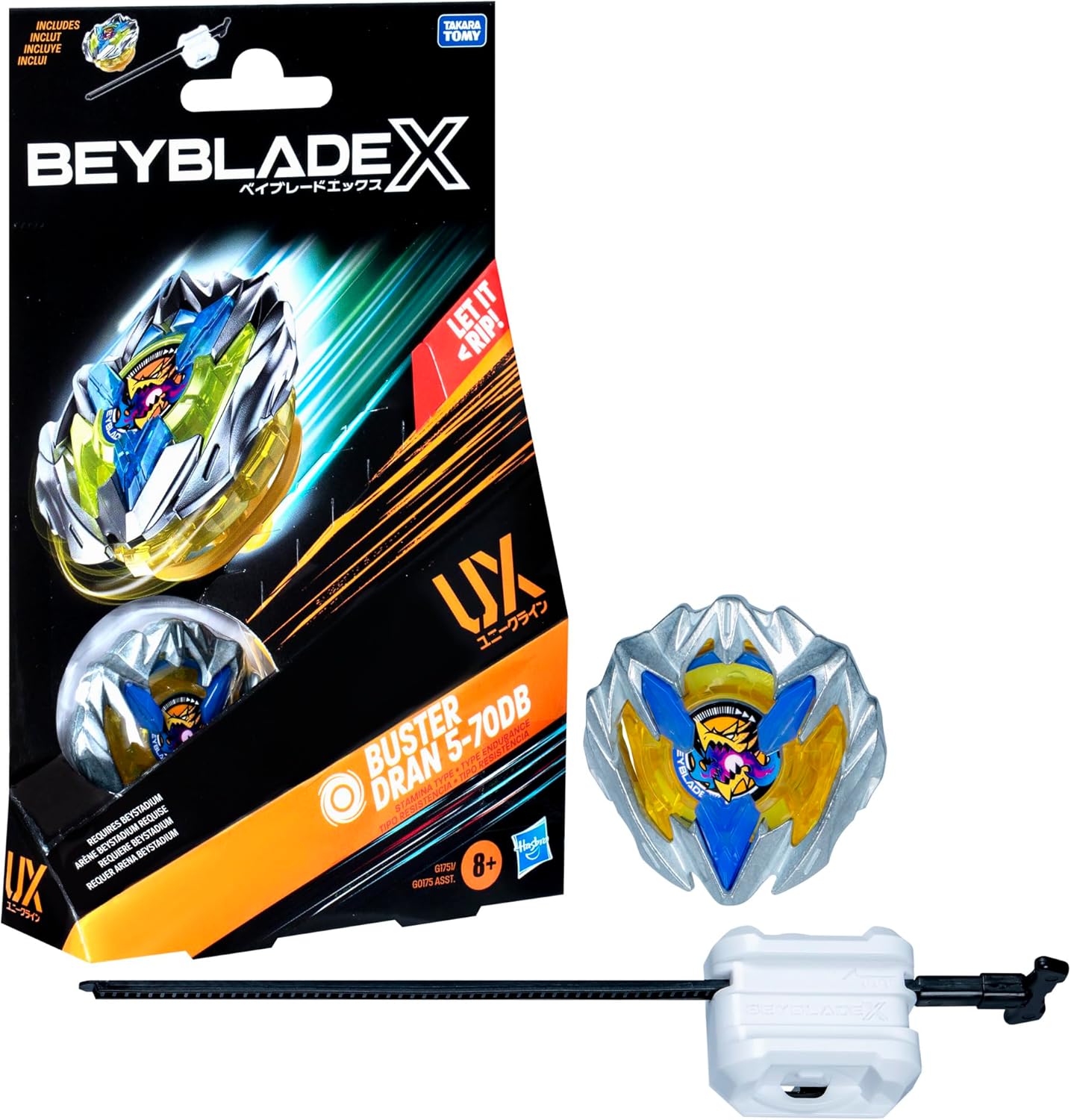 BEYBLADE X G1751 BUSTER DRAN 5-70DB ENDURANCE