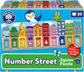 ORCHARD TOYS 231 NUMBER STREET 20 PIECE JIGSAW PUZZLE