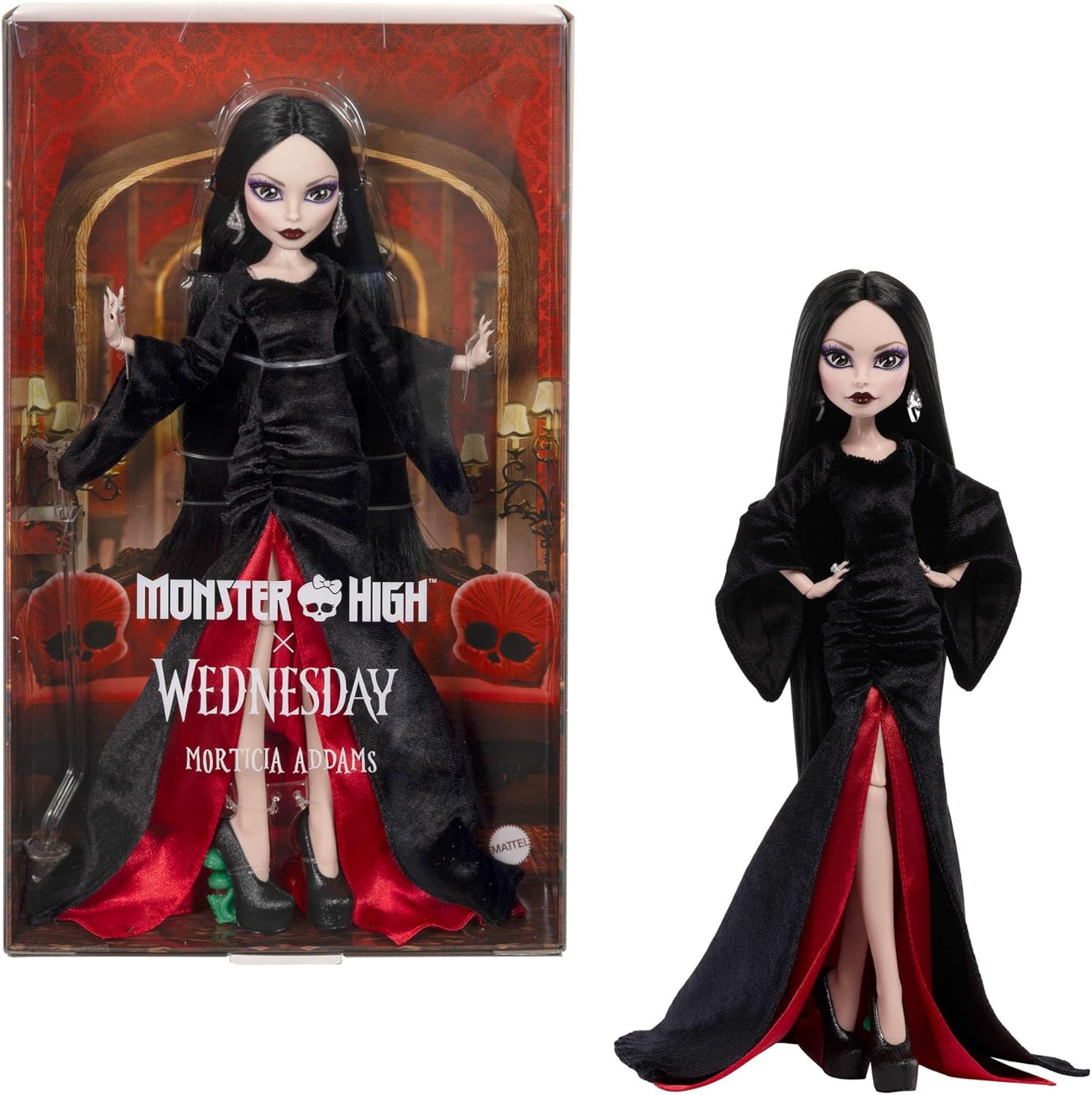 MONSTER HIGH JLK99 MORTICIA ADDAMS DOLL