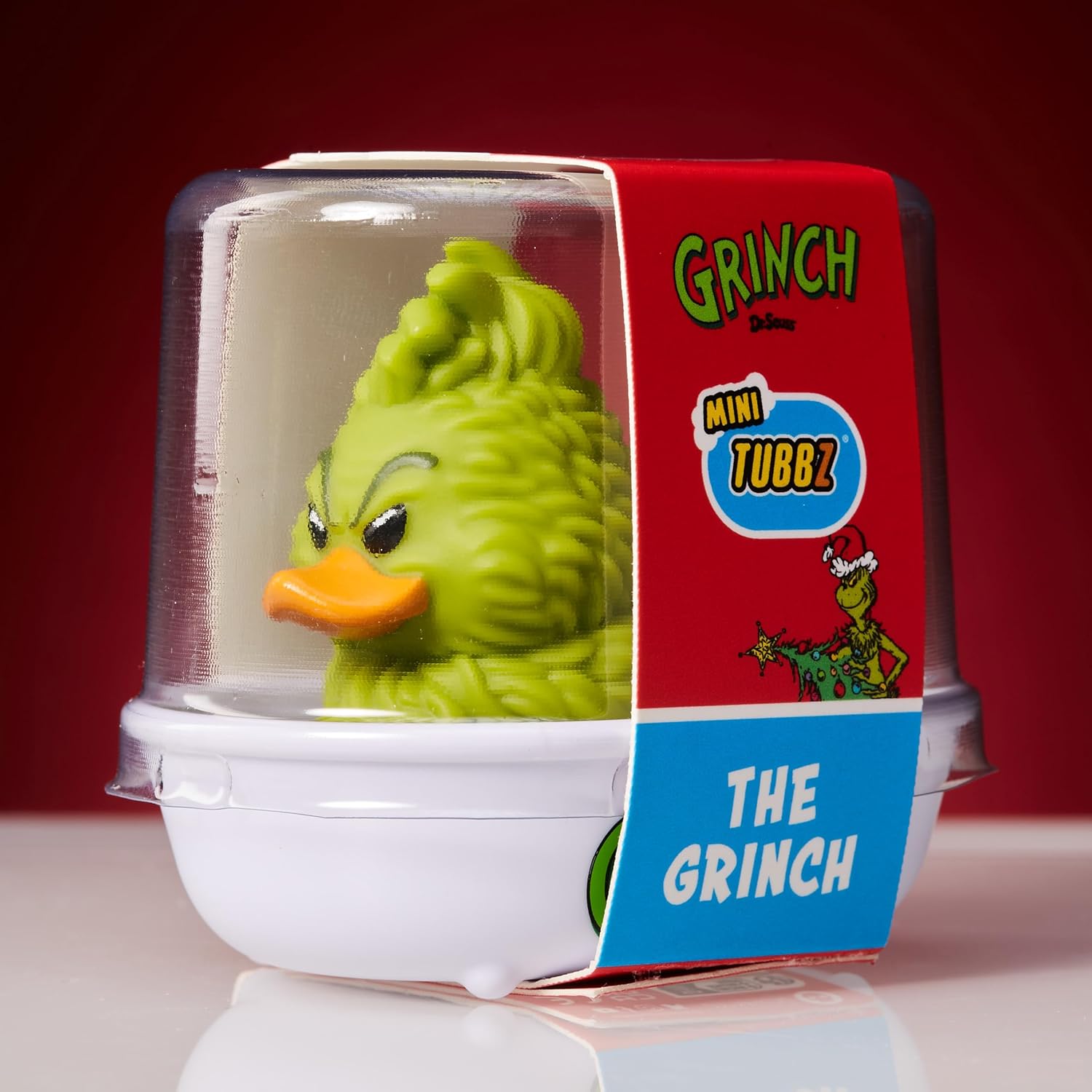 TUBBZ MINI GRINCH RUBBER DUCK VINYL FIGURE