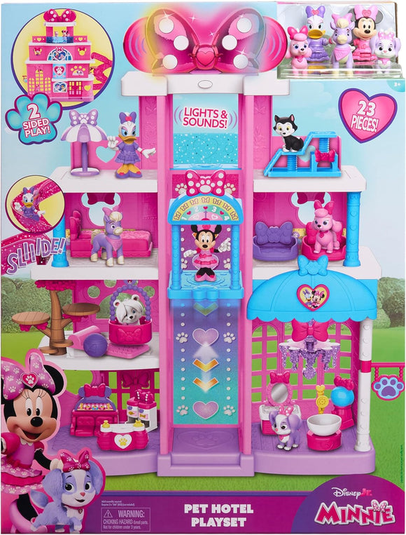 DISNEY JUNIOR 88329 MINNIE MOUSE PET HOTEL PLAYSET