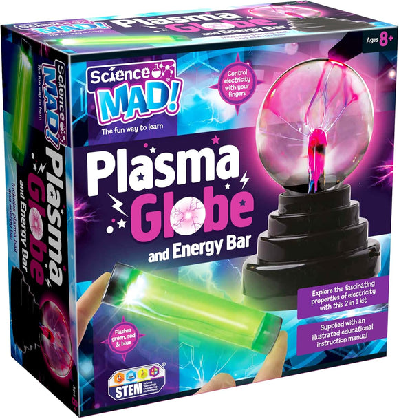 SCIENCE MAD SM74 PLASMA GLOBE AND ENERGY BAR