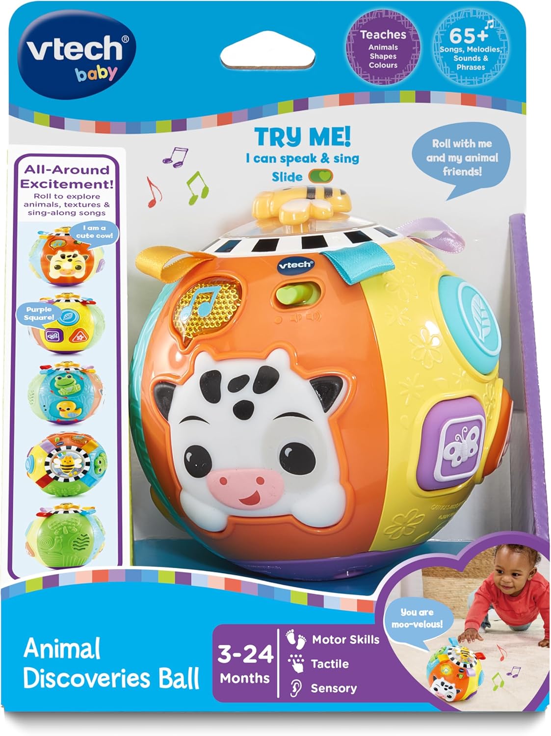 VTECH BABY 577603 ANIMAL DISCOVERIES BALL