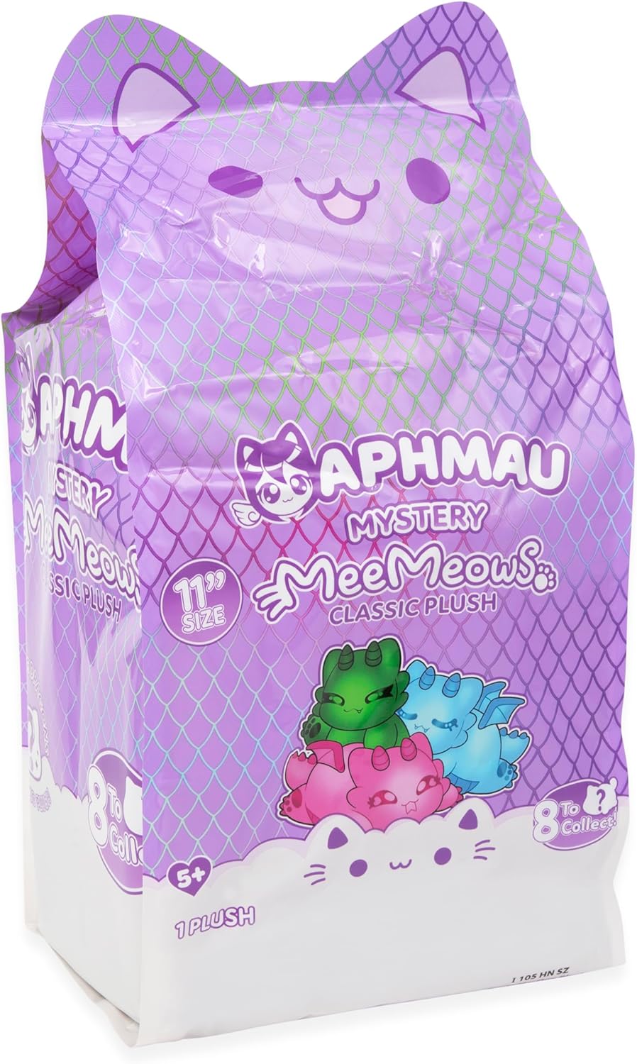 APHMAU 6801 MYSTERY MEEMEOWS 11 INCH CLASSIC PLUSH DRAGON