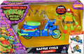 ** SALE ** TEENAGE MUTANT NINJA TURTLES MUTANT MAYHEM 83432 BATTLE CYCL;E WITH RAPHAEL