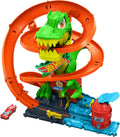 HOT WHEELS JBM73 CITY T-REX BLAZE BATTLE PLAYSET