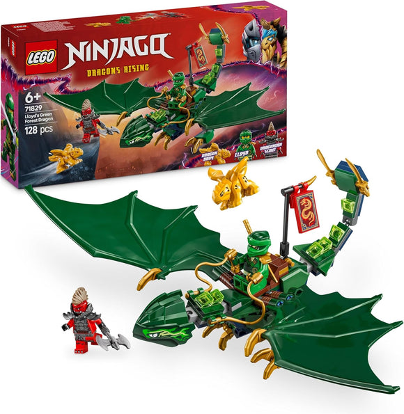 LEGO 71829 NINJAGO DRAGONS RISING LLOYDS GREEN FOREST DRAGON