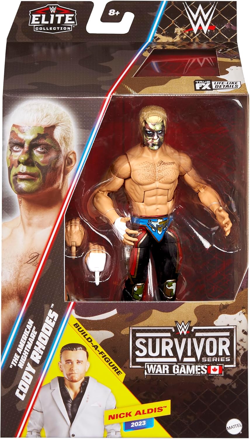 WWE JCJ59 "THE AMERICAN KNIGHTMARE" CODY RHODES SURVIVOR SERIES ACTION FIGURE