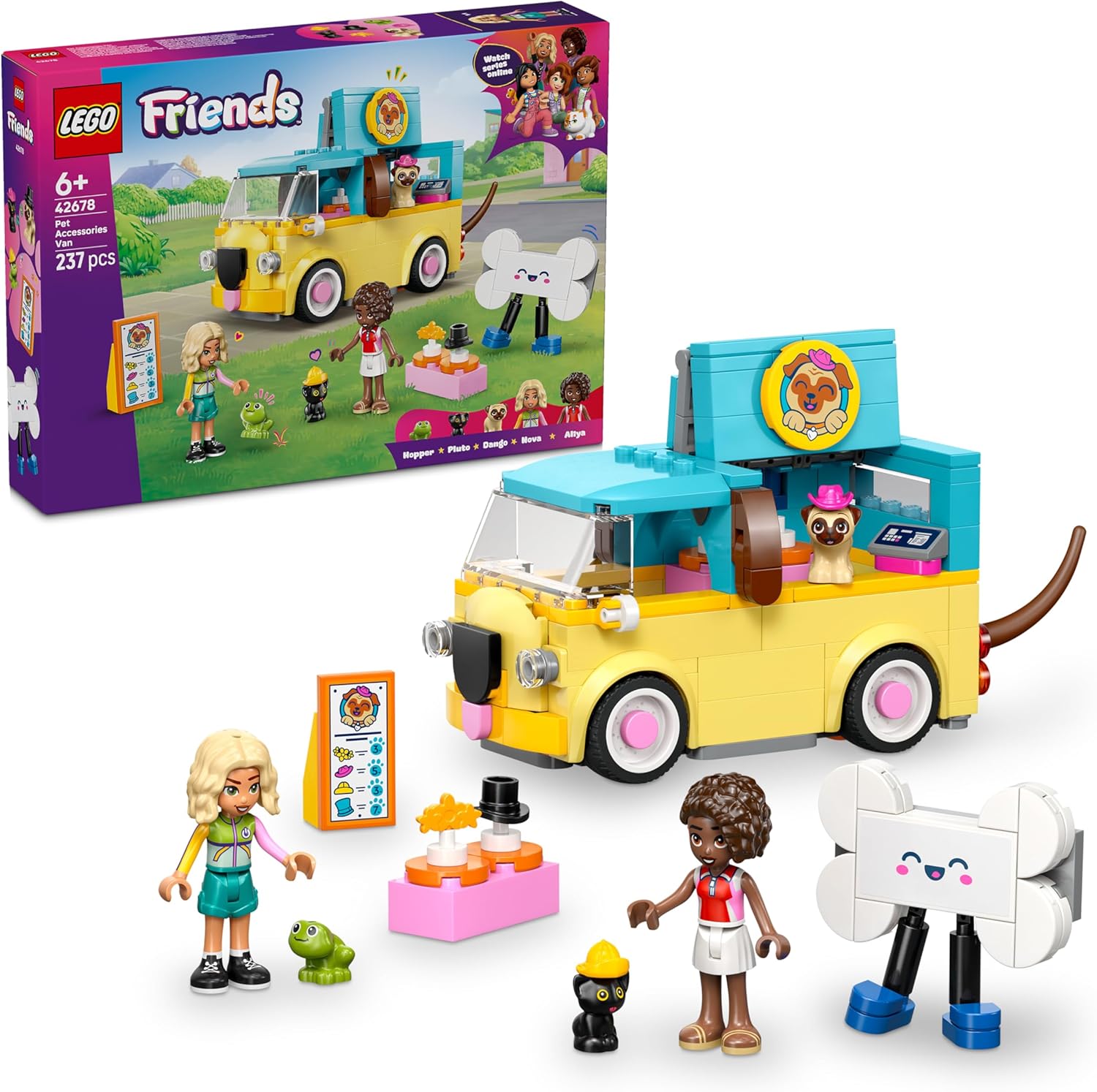 LEGO 42678 FRIENDS PET ACCESSORIES VAN