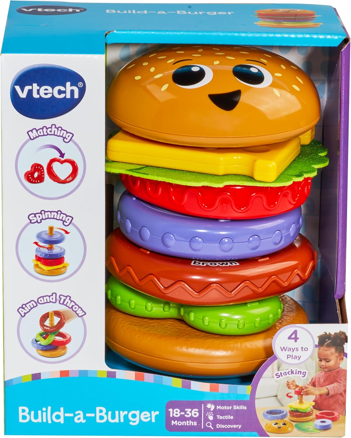 VTECH 609403 BUILD A BURGER
