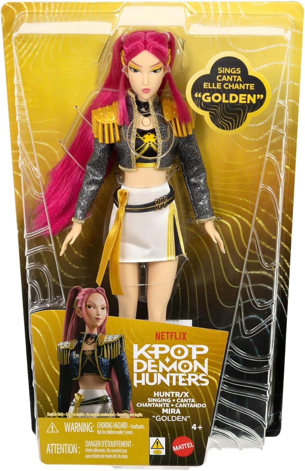 K-POP DEMON HUNTERS JRN41 HUNTR/X MIRA SINGING "GOLDEN" DOLL
