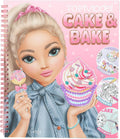 TOP MODEL 13386 CAKE & BAKE COLOURING BOOK WITH STICKERS