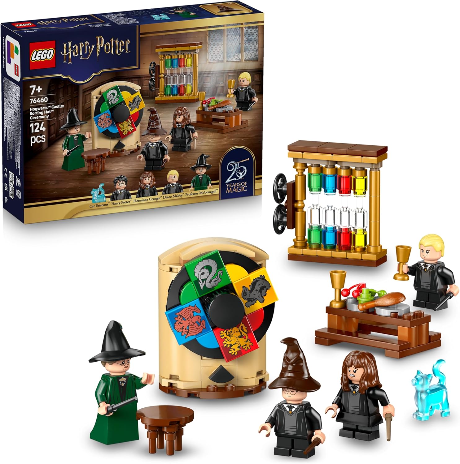 LEGO 76460 HARRY POTTER HOGWARTS CASTLE SORTING HAT CEREMONY