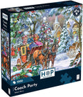 HOUSE OF PUZZLES HP0654 COACH PARTY 1000 PIECE PUZZLE