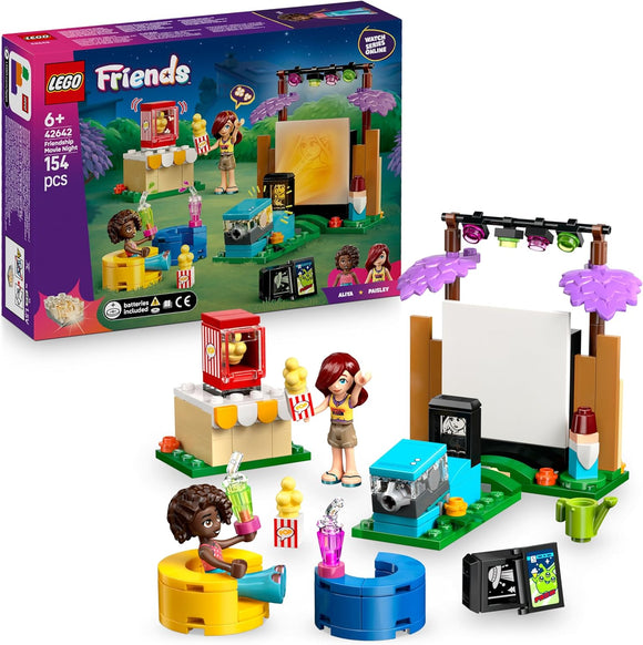 LEGO 42642 FRIENDS FRIENDSHIP MOVIE NIGHT