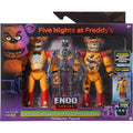 FIVE NIGHTS AT FREDDYS FNF0143 ENDO SERIES GLAMROCK FREDDY & SHATTERED GLAMROCK FREDDY