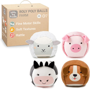 LITTLE BIG FRIENDS ROLY POLY BALLS FARM