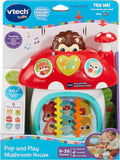 VTECH BABY 587303 POP AND PLAY MUSHROOM HOUSE