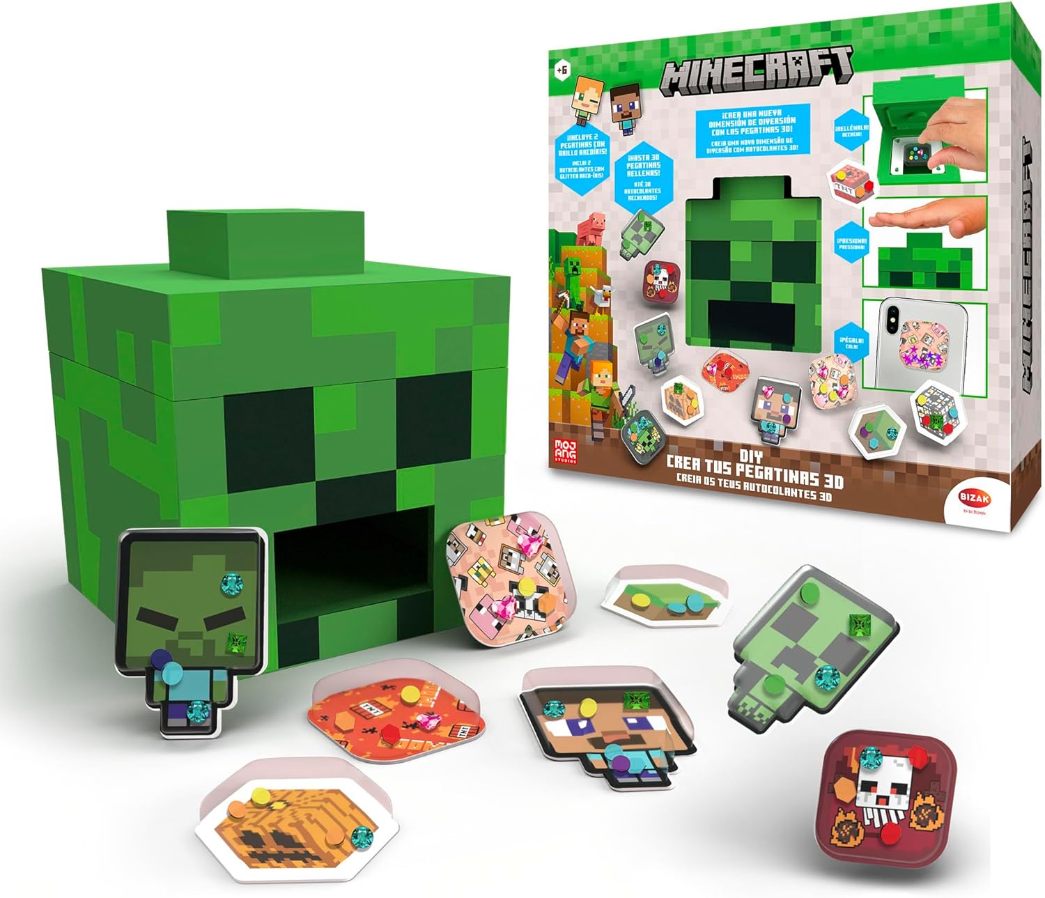 MINECRAFT 14320 DO-IT-YOURSELF 3D STICKER MAKER
