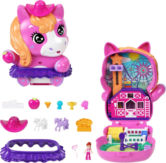 POLLY POCKET JCR39 BIG WORLD PONY RODEO PLAYSET