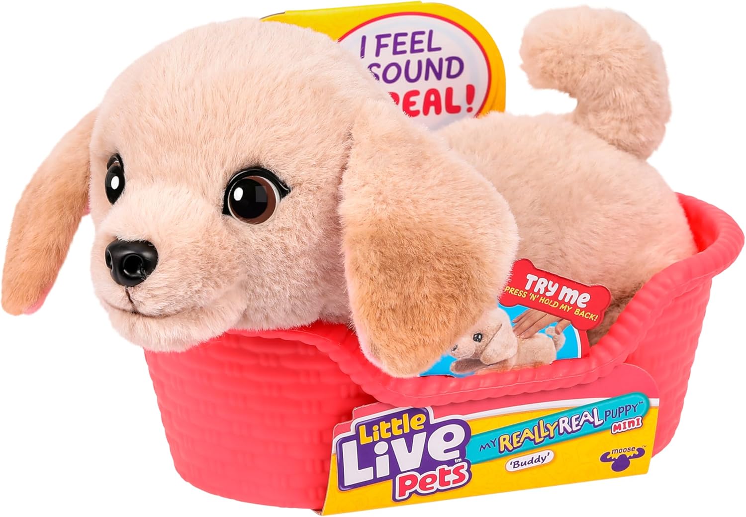 LITTLE LIVE PETS 26650 MY REAL PUPPY MINI 'BUDDY'