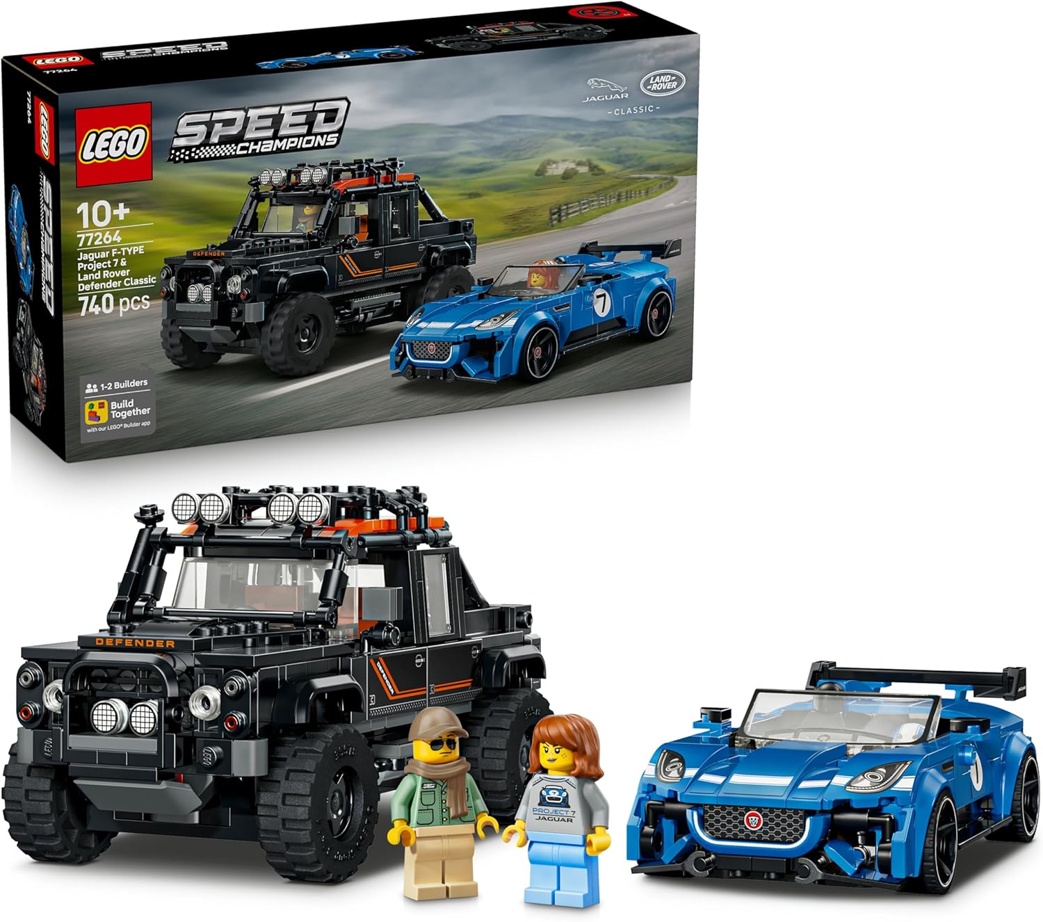 LEGO 77264 JAGUAR PROJECT 7 & LAND ROVER DEFENDER