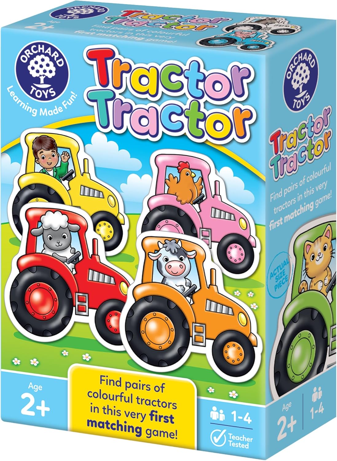 ORCHARD TOYS 136 TRACTOR TRACTOR MATCHING GAME