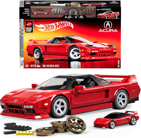 HOT WHEELS BRICK SHOP JFT17 ELITE SERIES 90 ACURA NSX