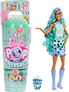 BARBIE HTJ21 POP REVEAL BUBBLE TEA GREEN TEA