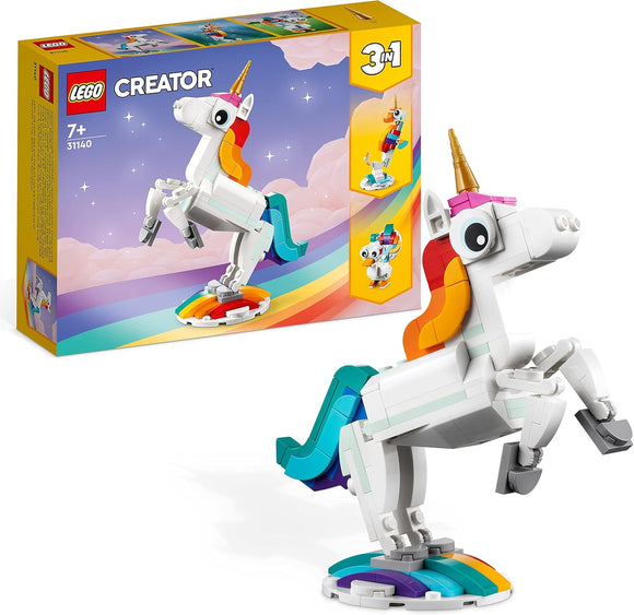 LEGO 31140 CREATOR 3 IN 1 MAGICAL UNICORN