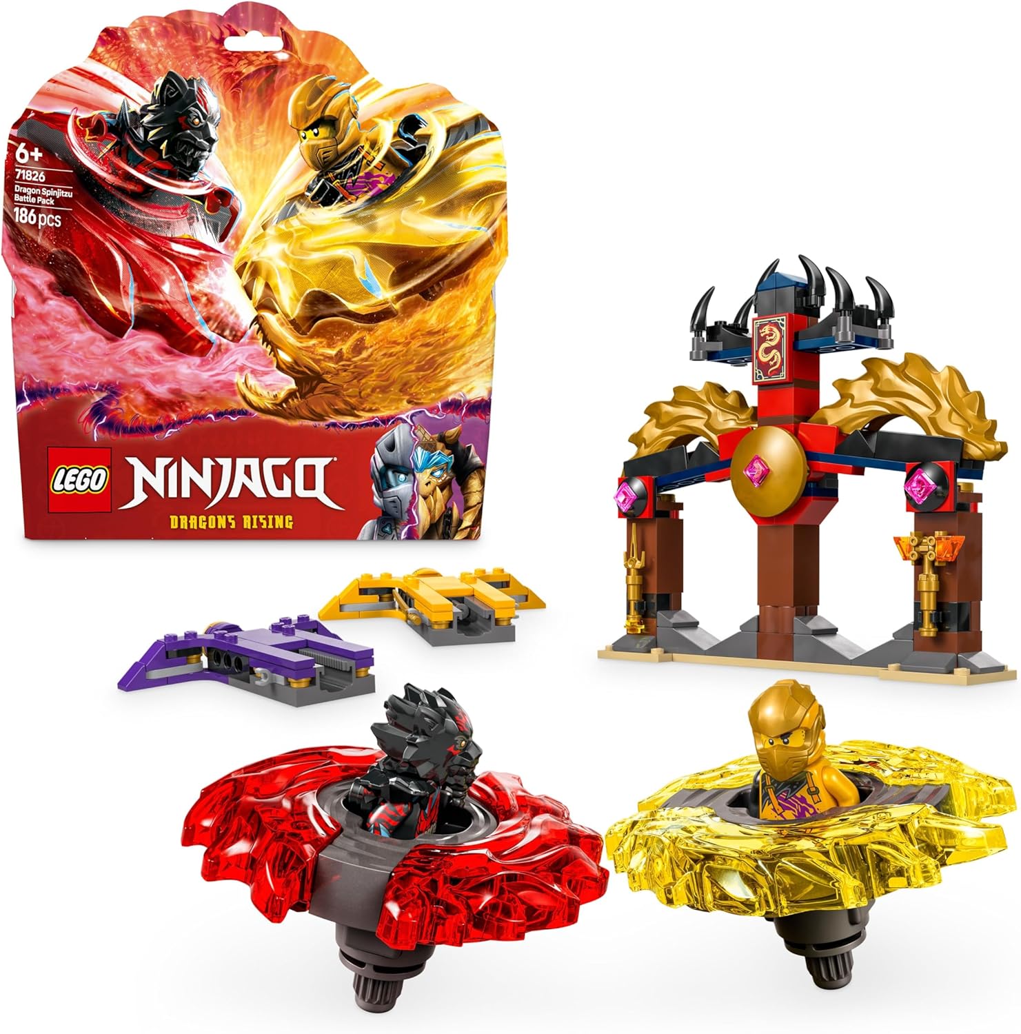 LEGO 71826 NINJAGO DRAGON SPINJITZU BATTLE PACK